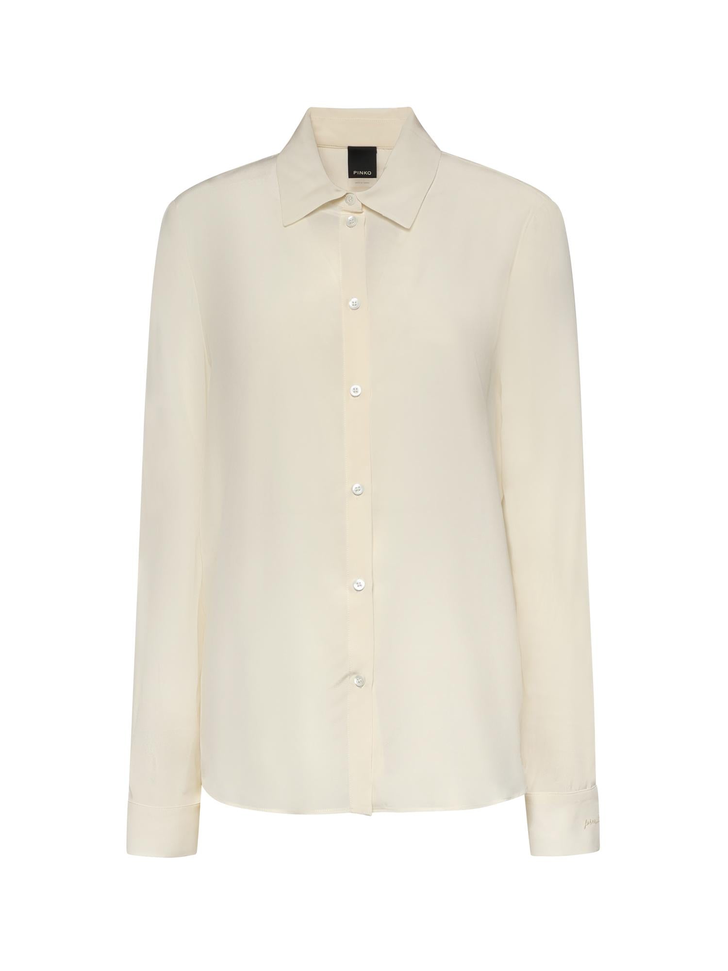 Camicia in crêpe de Chine 105593 A2T7C00 PINKO 
