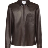Overshirt in pelle G6AB0068 65G GRIFONI 