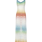 Abito copricostume lungo in viscosa lamé MC26SQ02 BR014HSM9X1 MISSONI 