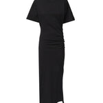 Abito lungo con spalle imbottite 105219 A2M2Z99 PINKO 