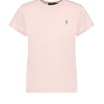 T-shirt in cotone con logo 211B14605 014 POLO RALPH LAUREN 