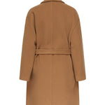 Cappotto monopetto in misto lana 105685 A2SML33 PINKO 