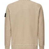 Maglione girocollo dal taglio ampio con dettagli a coste K1S155100036 S00B5V0094 STONE ISLAND 