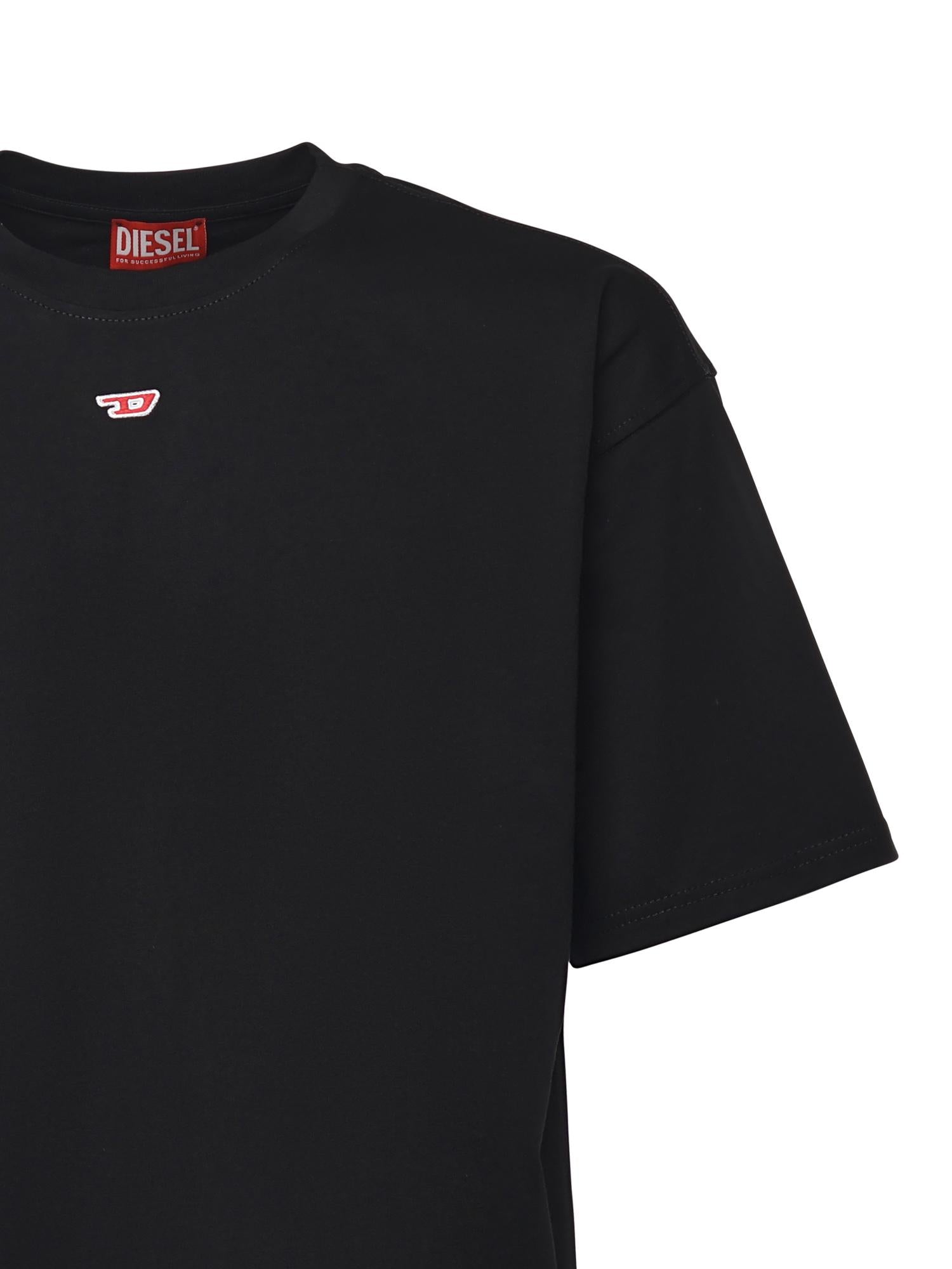 T-shirt con logo A14929 0GRAI9XX DIESEL 