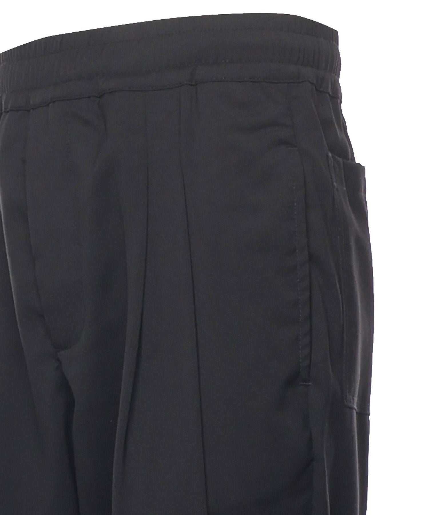 Pantaloni in fresco lana NIKLAS NERO GIULIANO GALIANO 