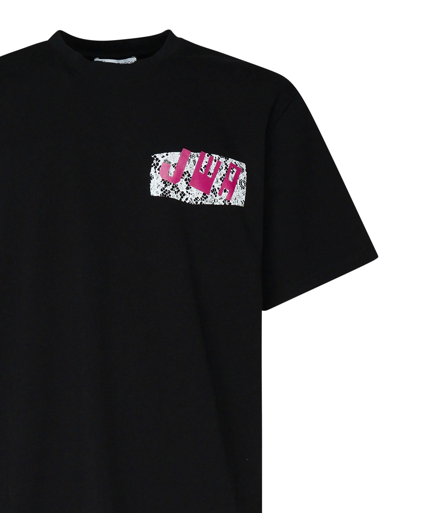 T-shirt con logo JWA effetto pizzo JT0272 PG1551999 JW ANDERSON 