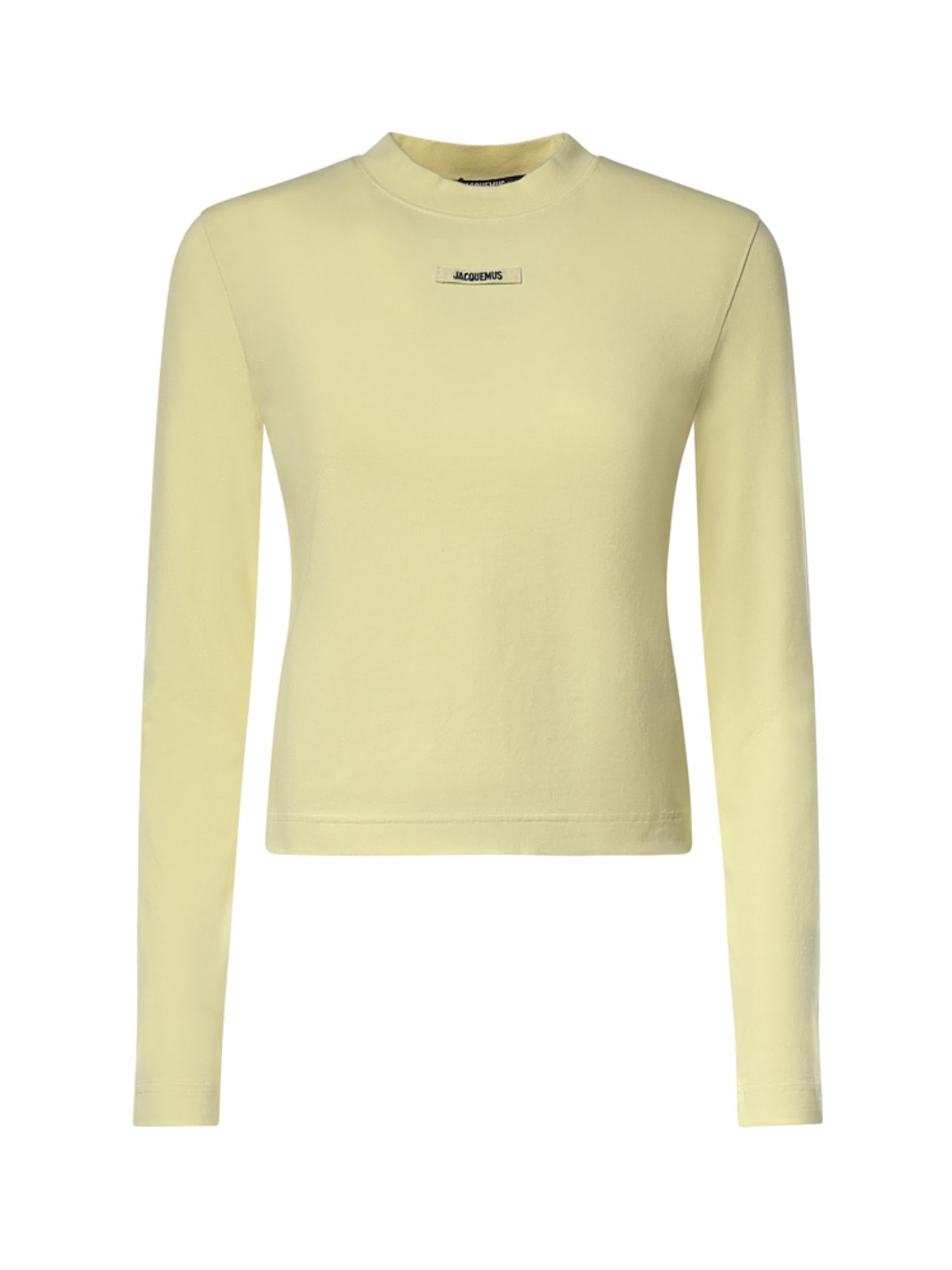 T-shirt in cotone Gros Grain TSW00155AJ00124 205 JACQUEMUS 