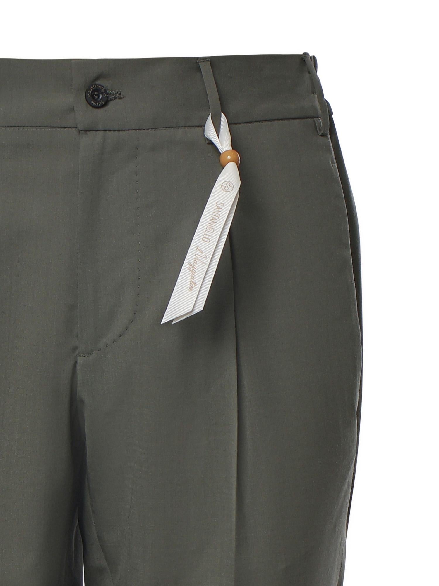 Pantaloni in misto lana E2989 64 SANTANIELLO 