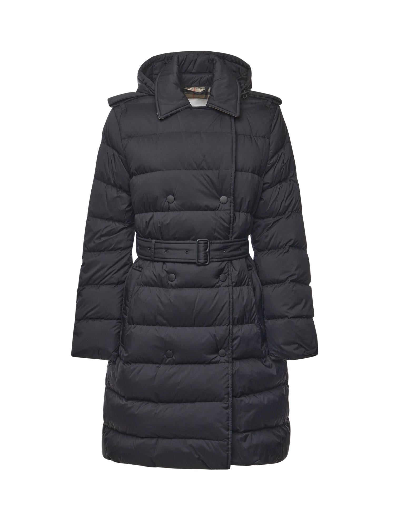 Piumino con cappuccio in nylon 8110313 A1189 BURBERRY 