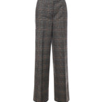 Pantaloni ampi con disegno check 106064 A2ZZPIP PINKO 