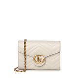 Portafoglio GG Marmont con catena 474575 DTDHT1712 GUCCI 