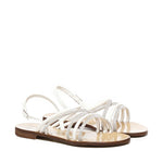 Sandali Fredy cinturino con strass 73SC8V502STR FREDYARGENTO/OFF WHITE V° 73 