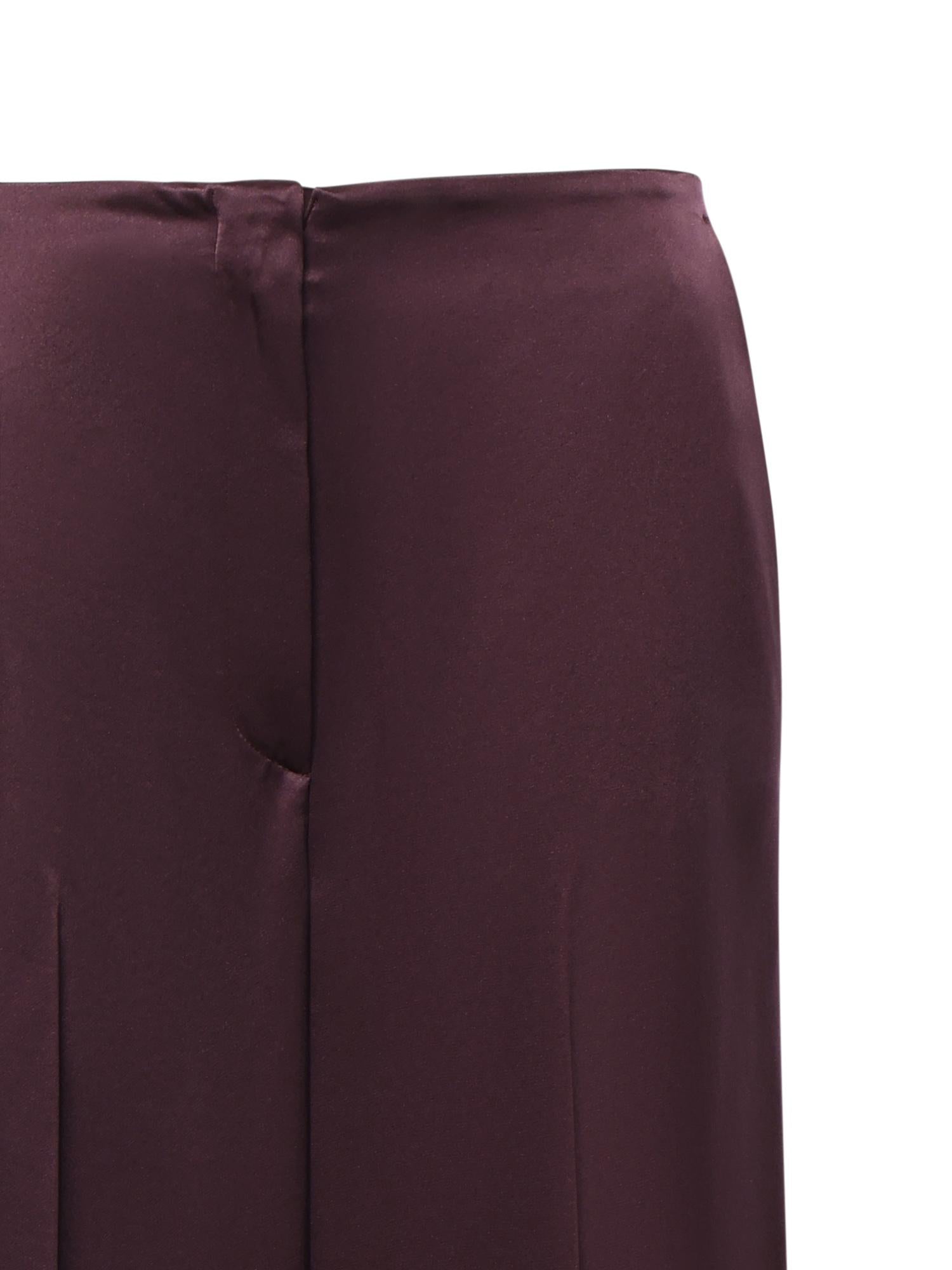 Pantaloni in satin 106601 A1Y5R57 PINKO 