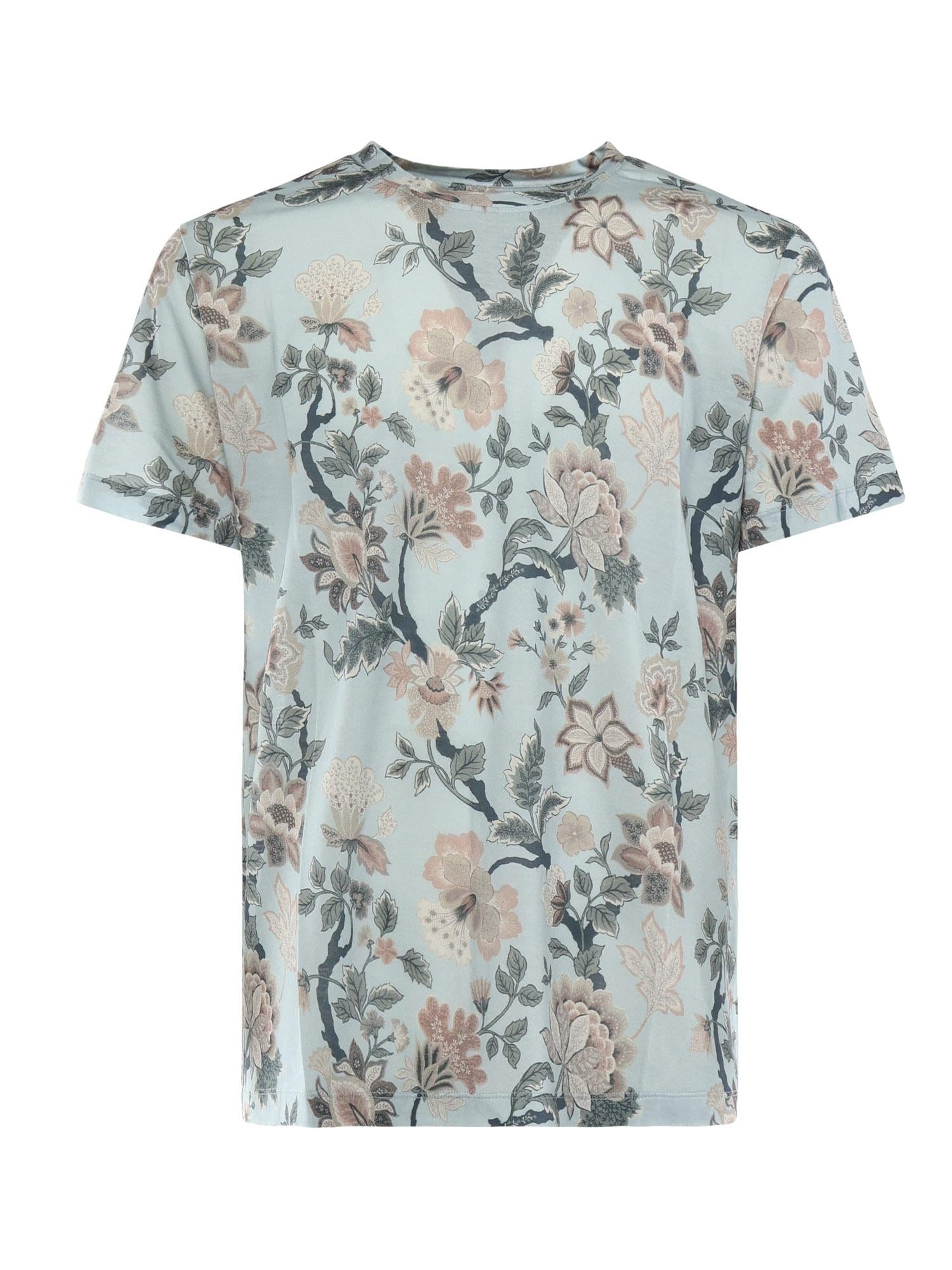 T-shirt con stampa floreale MRMA0002 AK946X0880 ETRO 