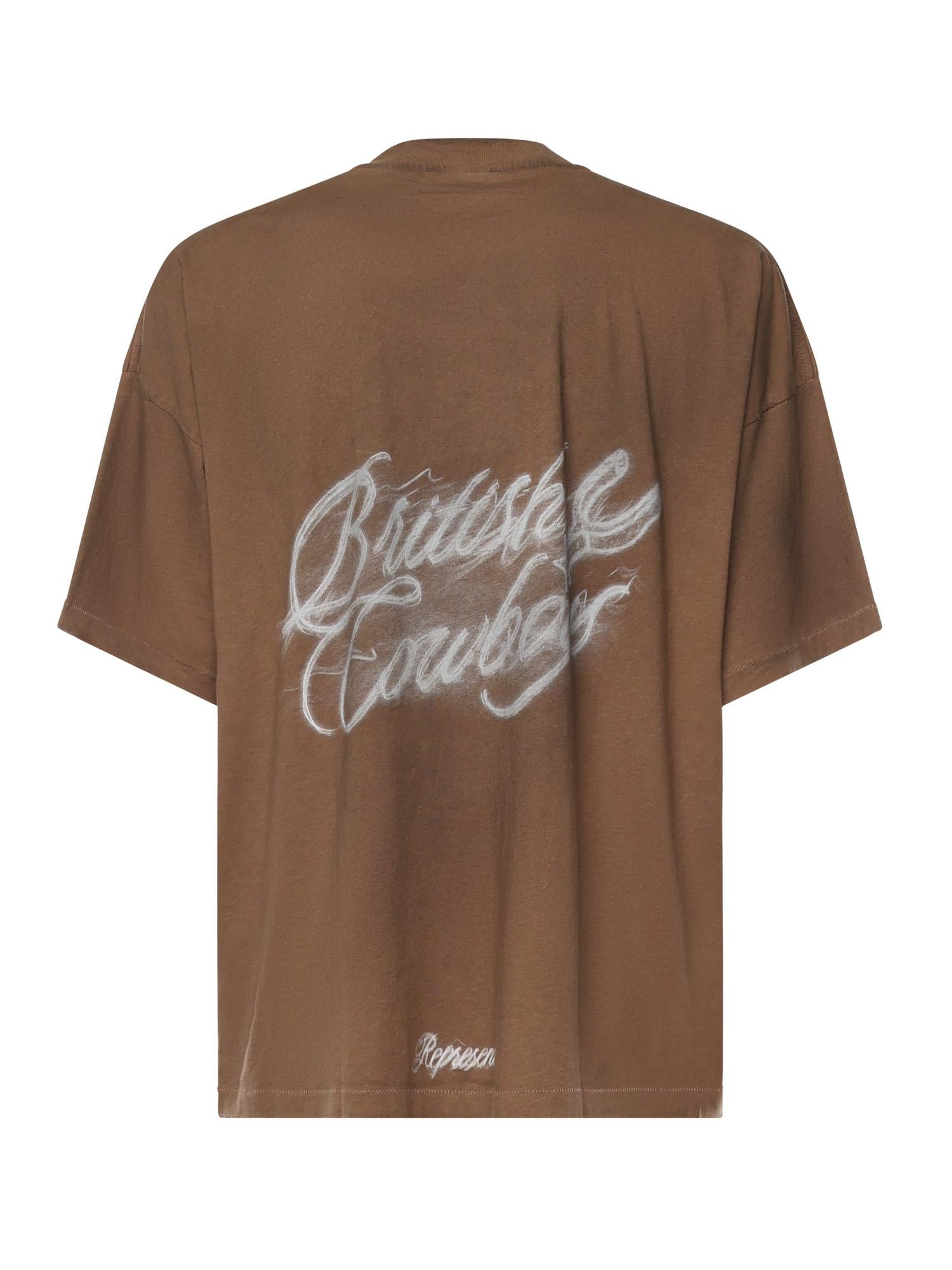 T-shirt British Cowboys con stampa MLM100592 16 REPRESENT 
