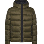 Piumino double front in popeline calandrato NAM32510620XMH V607 FAY 