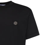 T-shirt con patch Compass in jersey di cotone L1S152100027 S0013V0029 STONE ISLAND 