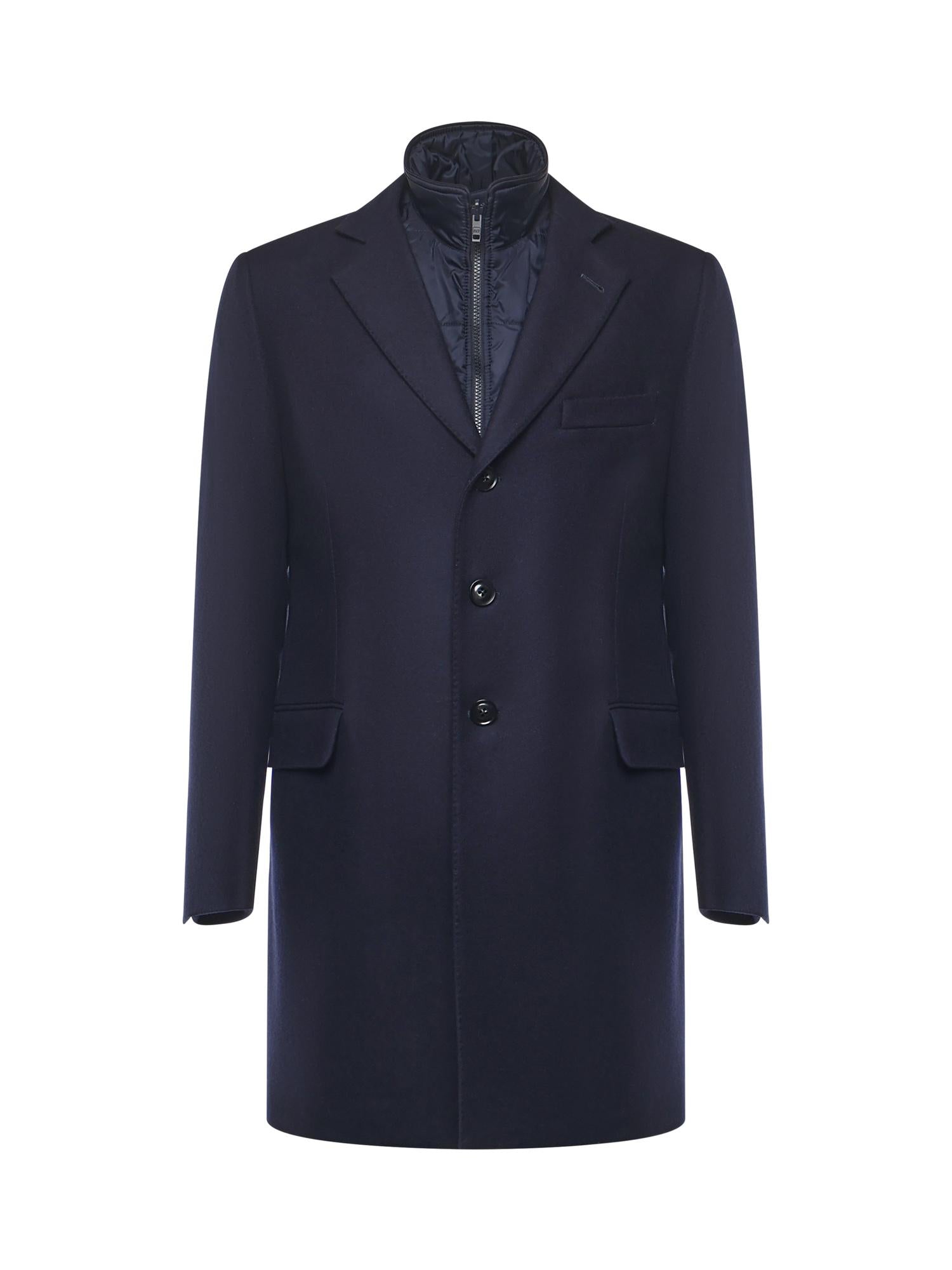 Double Coat in panno di lana e cashmere NAM53511390GAH U802 FAY 