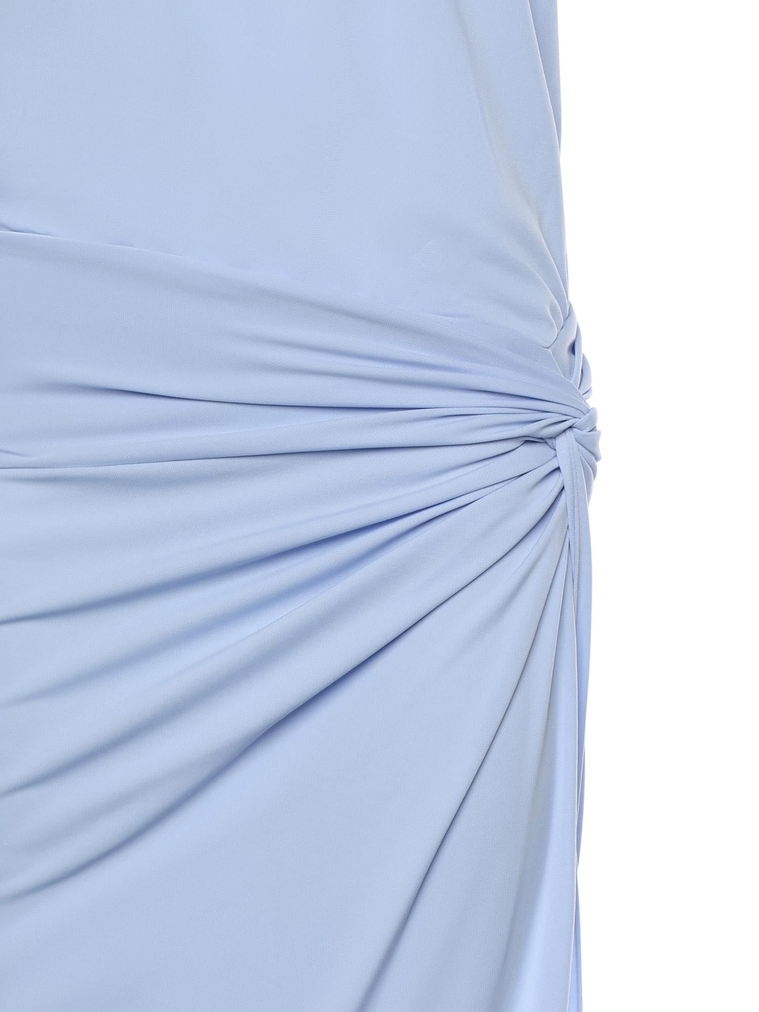 Abito lungo Juno T190147A TJP073CIELO THE ANDAMANE 