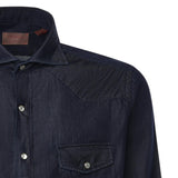 Camicia in denim 17047 1 BORRIELLO NAPOLI 