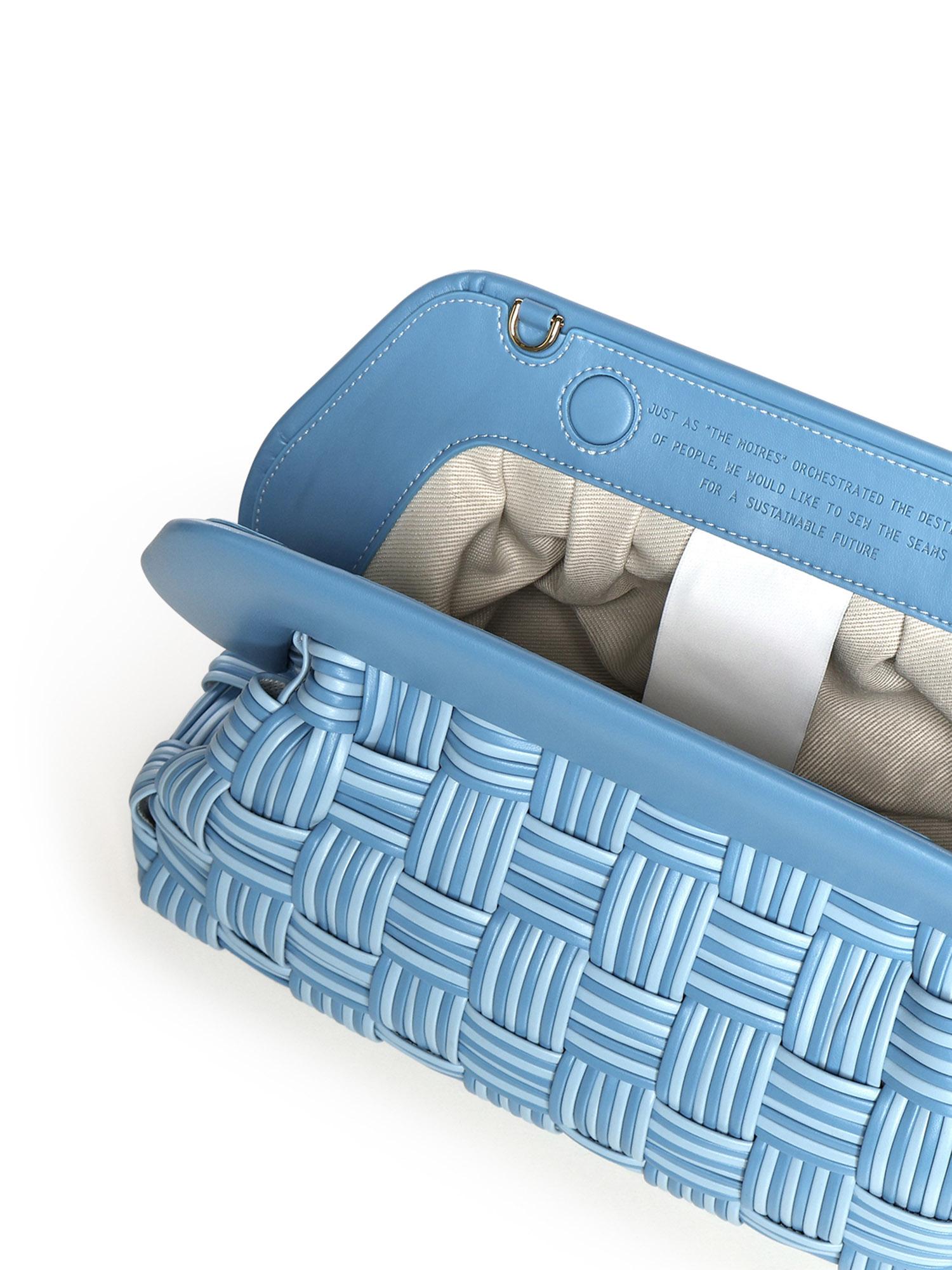 Clutch Bios Baguette in Vegan Fabric TMB00OIVF 4143B THEMOIRè 