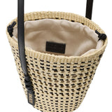 Borsa Braid in palma Iraca e pelle di vitello C630IMBX01 2165 LOEWE 