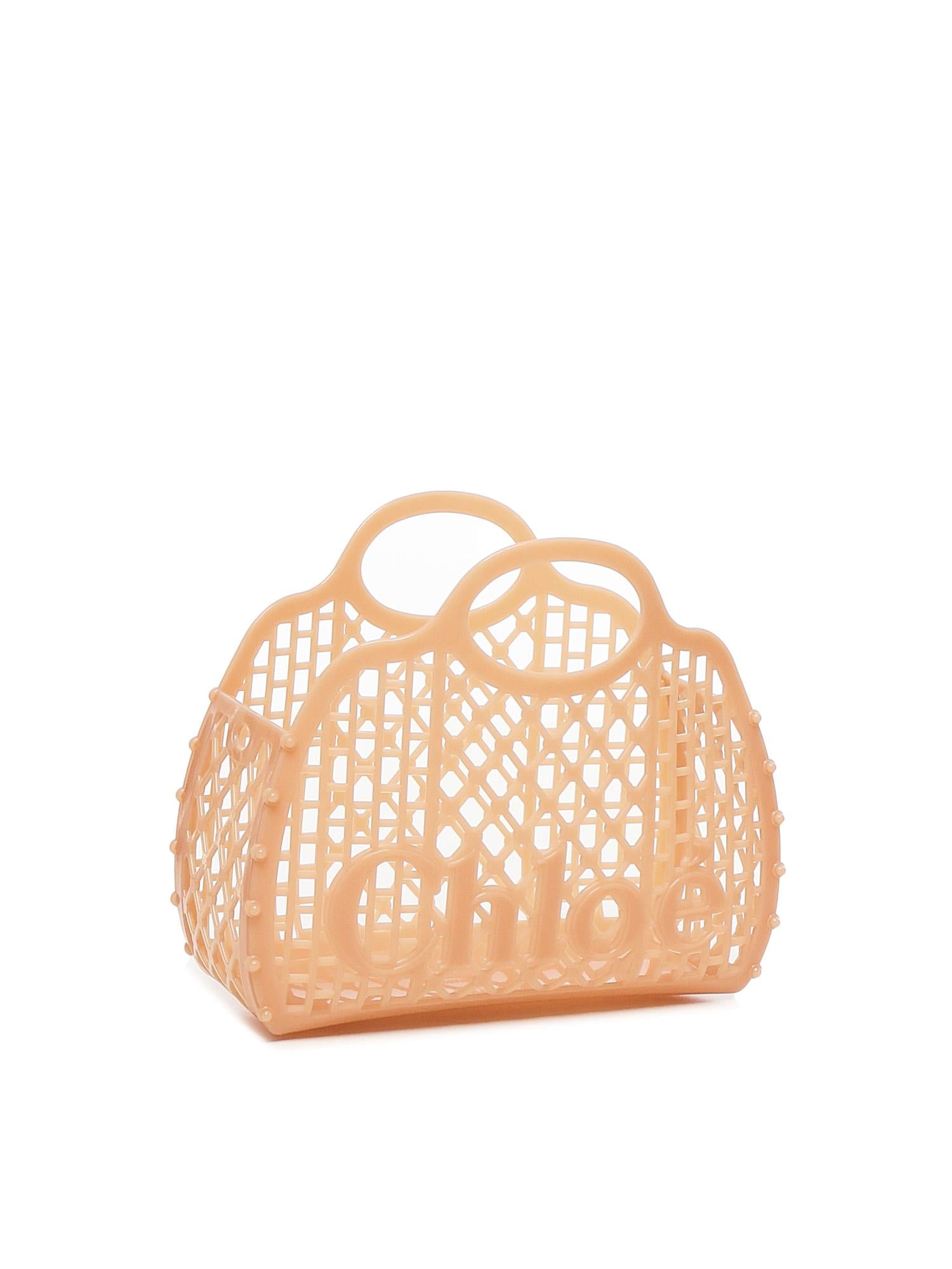 Tote bag Cage in gomma CHC25AS517P55 26Y CHLOÉ 