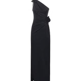 Abito lungo asimmetrico in jersey COPR213F5021 BLACK COPERNI 