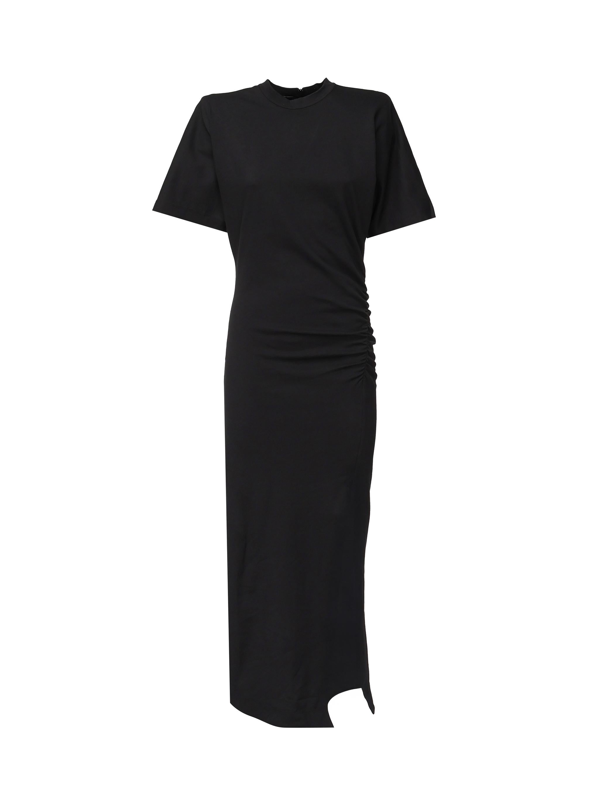 Abito lungo con spalle imbottite 105219 A2M2Z99 PINKO 