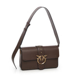 Borsa a spalla Love Bag grande in pelle 104524 A0QOL74Q PINKO 