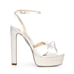 Sandali 'Cupid Bridal Plateau' in raso CPDHIGBR SATFFF AQUAZZURA 