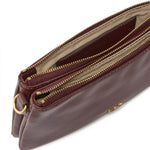 Borsa a tracolla Mini Double Bag in pelle 105359 A0QOR49Q PINKO 
