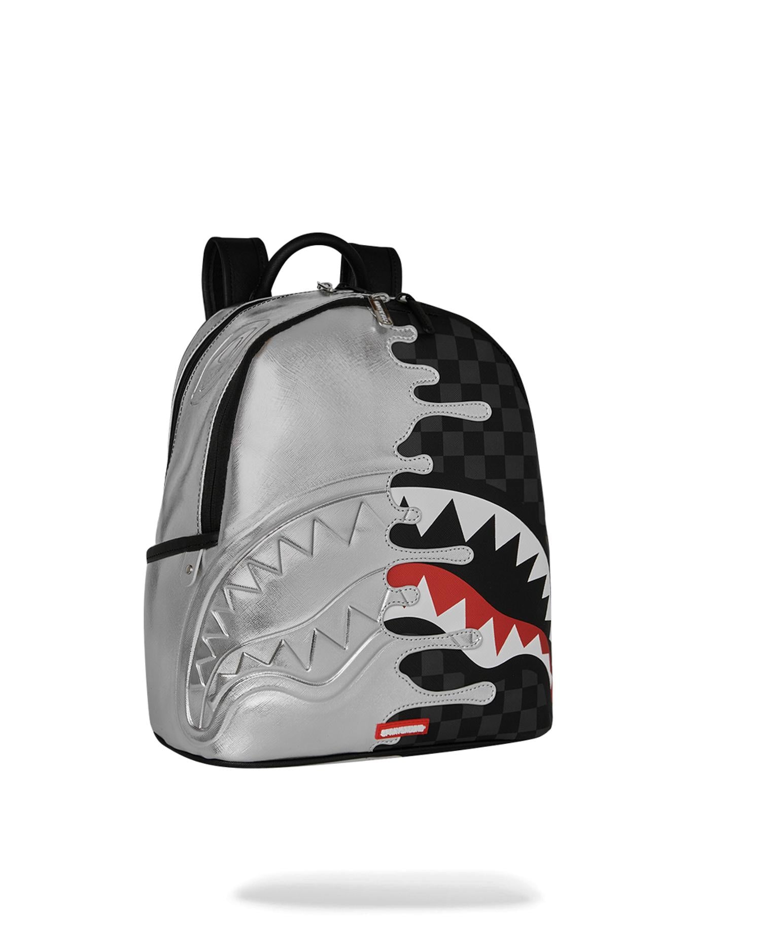 Zaino Savage Silver Side Drip Black Check 910B8922NSZ  SPRAYGROUND 