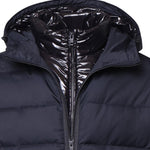 Giubbotto double front piuma in nylon NAM32490620QKJ U808 FAY 