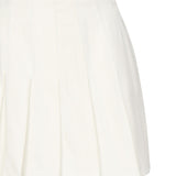 Mini gonna Tennis a pieghe <BR/> 25SSNGN-0002  NINEMINUTES 