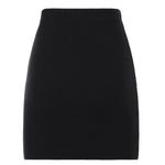 Minigonna in maglia con borchie GOKD11023  INSPIRED BY AKEP 