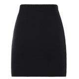 Minigonna in maglia con borchie GOKD11023  INSPIRED BY AKEP 