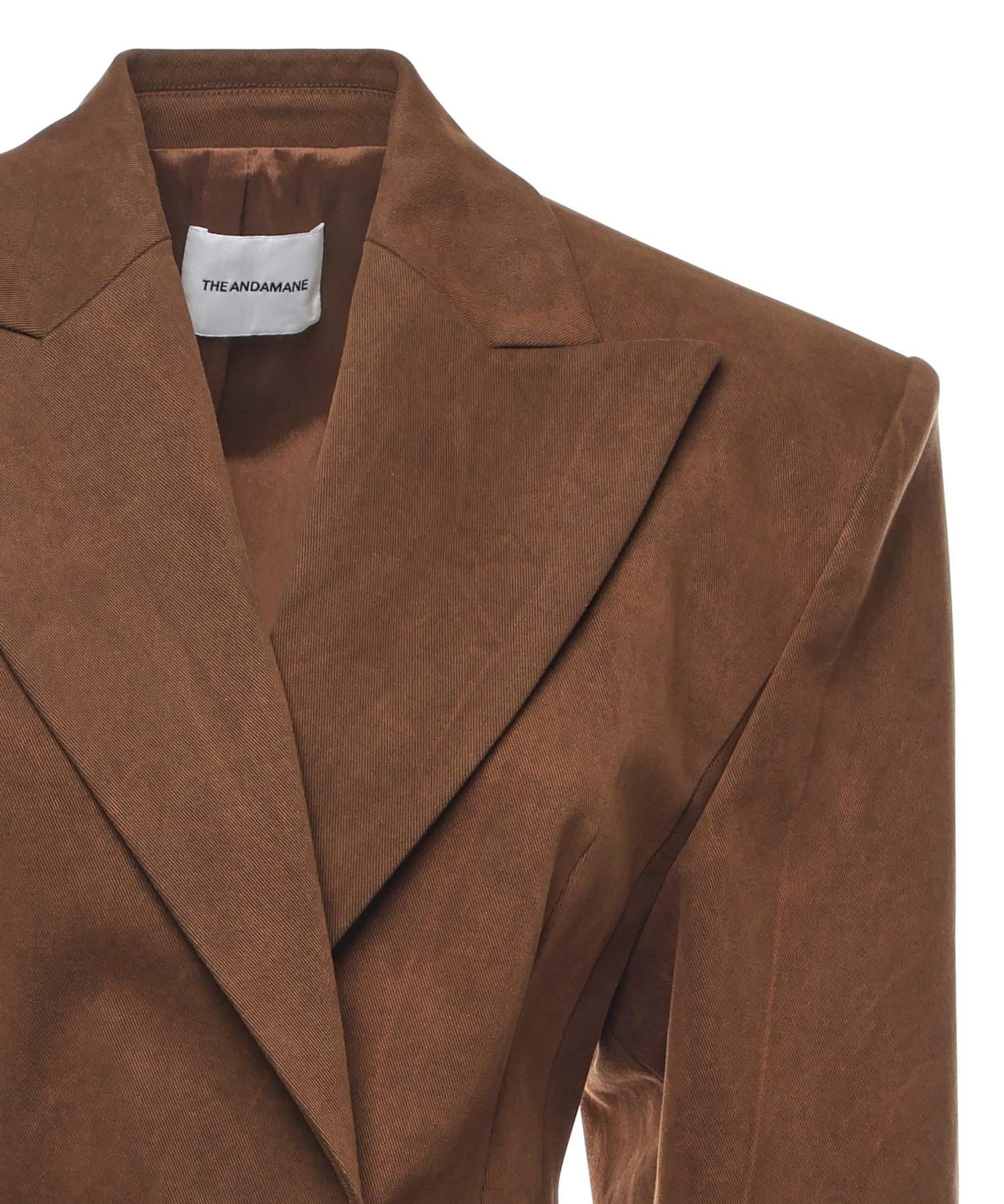 Blazer monopetto Ottavia T183021A TNC184CIGAR THE ANDAMANE 