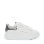 Sneakers oversize in pelle con talloncino a contrasto 553770 WHFBU9042 ALEXANDER McQUEEN 