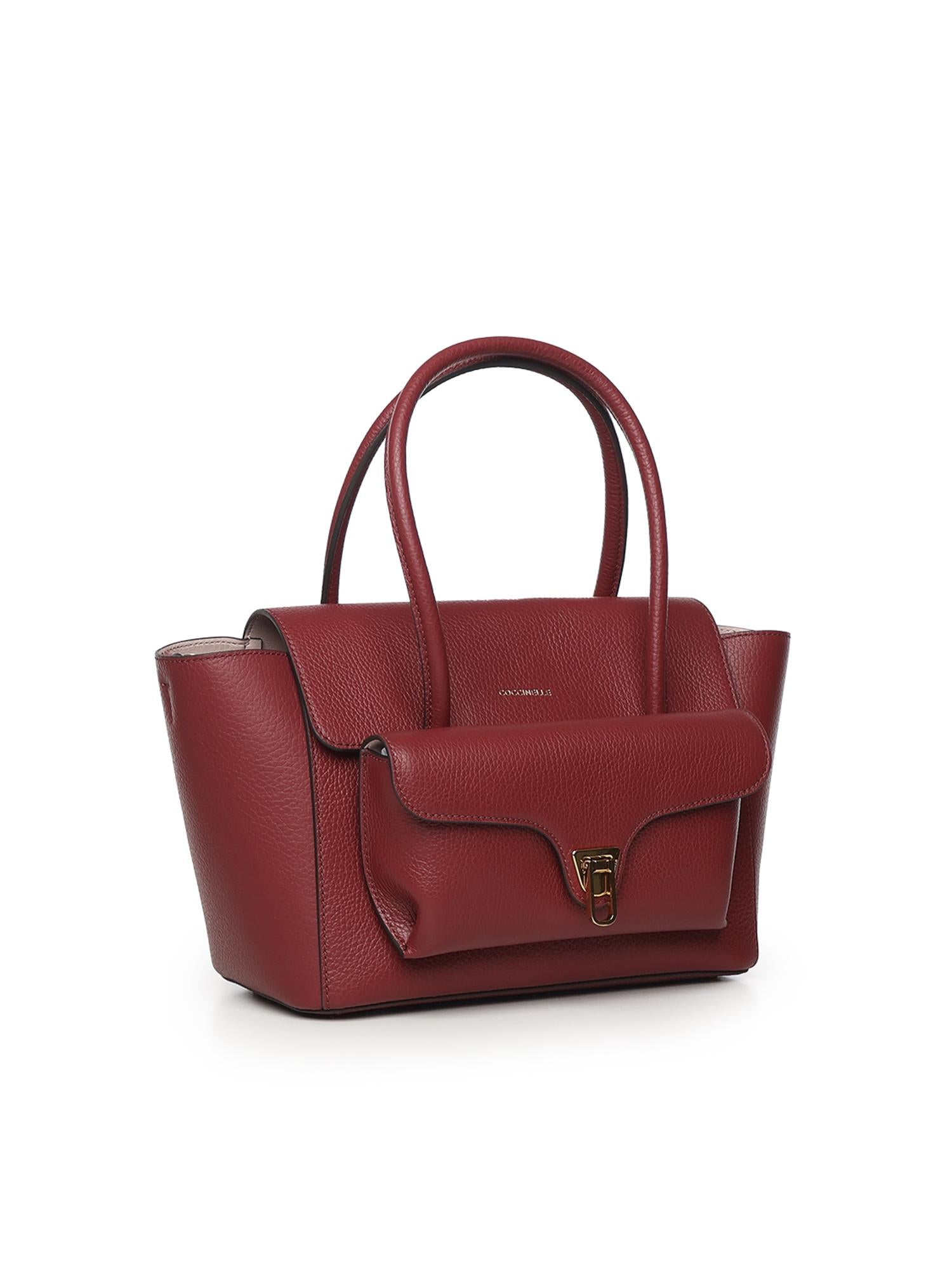 Borsa Double Beat Medium in pelle E1T8A180201 R52 COCCINELLE 
