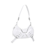 Borsa a spalla y2k001 FBBP70001CAR -BIANCO/NICKEL BIASIA 