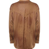 Camicia in misto polistere stretch DC439 OF0198DXXX430 DONDUP 