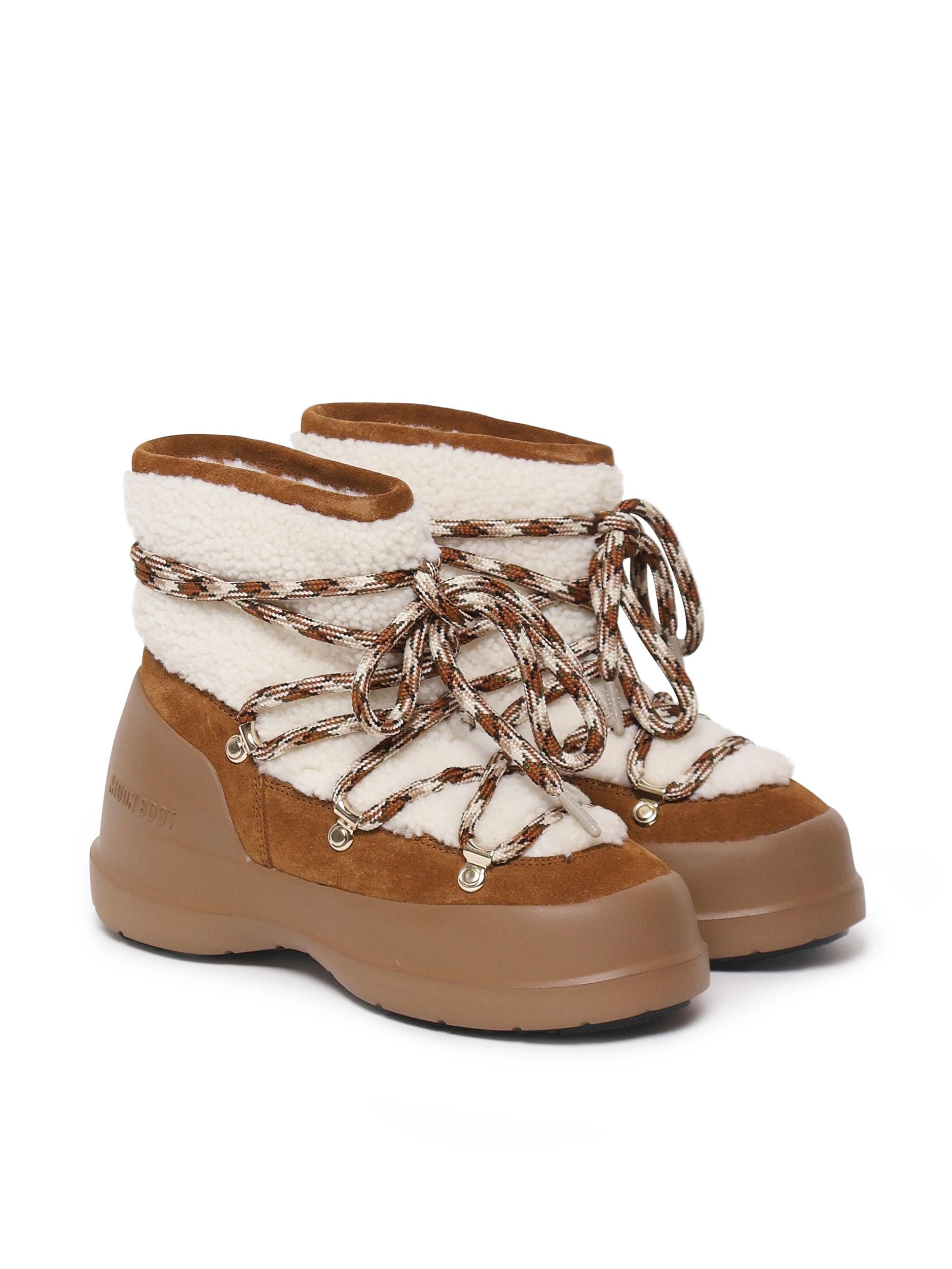 Stivali Luna in Shearling<BR/> 80D2480020 MA03 MOON BOOT 