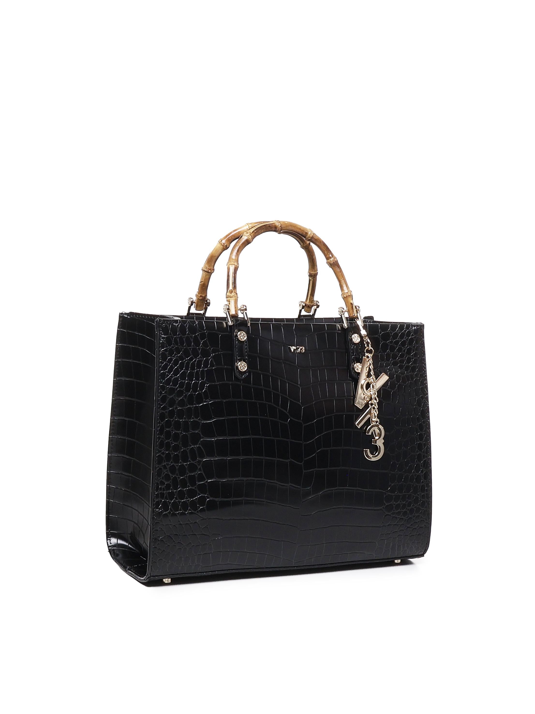 Borsa Perla con manici in bambù 73BS64202C PERLANERO V° 73 