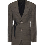 Giacca check in lyocell 857365 TTO382866 BALENCIAGA 