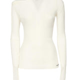 Maglia Vallelunga asimmetrica 104766 A1NDZ09 PINKO 