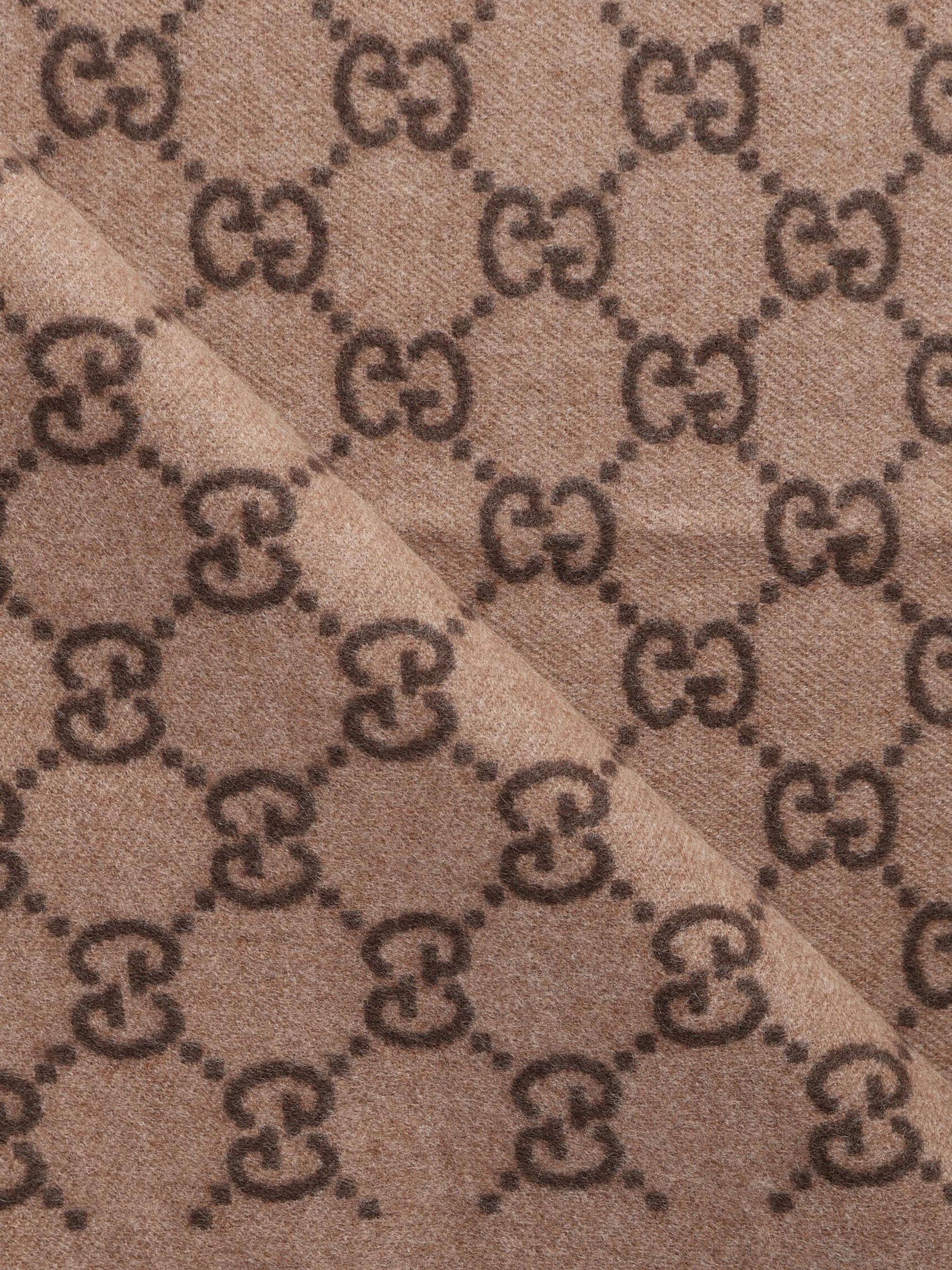 Scialle in cashmere GG 812317 4GABX2579 GUCCI 