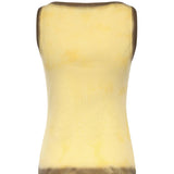 Tank top effetto spray con ricamo 107306 A3H5H47 PINKO 