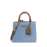 Borsa Shop Mini in denim e pelle SHBM0002 00009L MC2 SAINT BARTH 