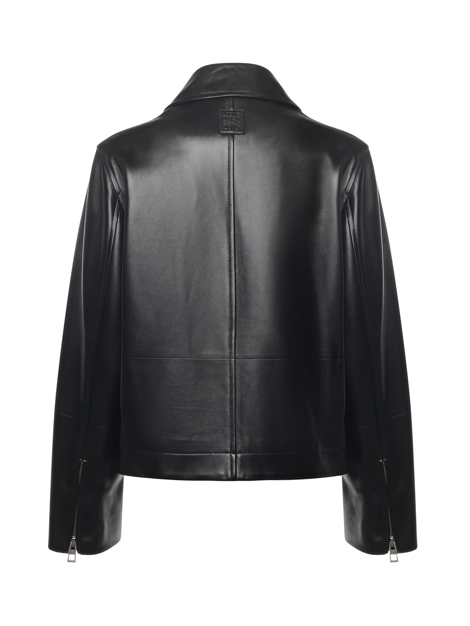 Giacca con cintura in nappa di agnello S540Y34L57 1100 LOEWE 